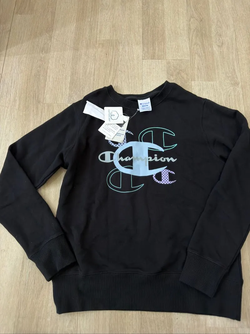 Champion Crewneck black photo 1