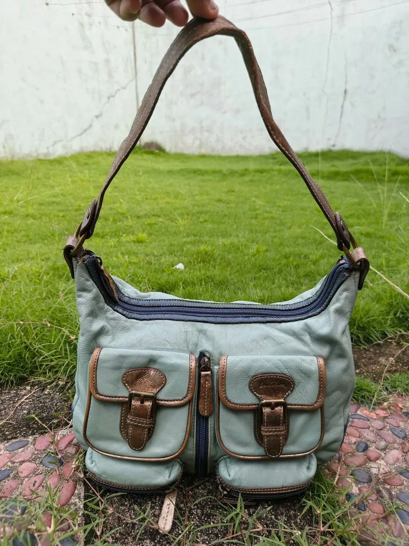 Tas bahu shoulder bag kulit asli Vintage Land Rover photo 1