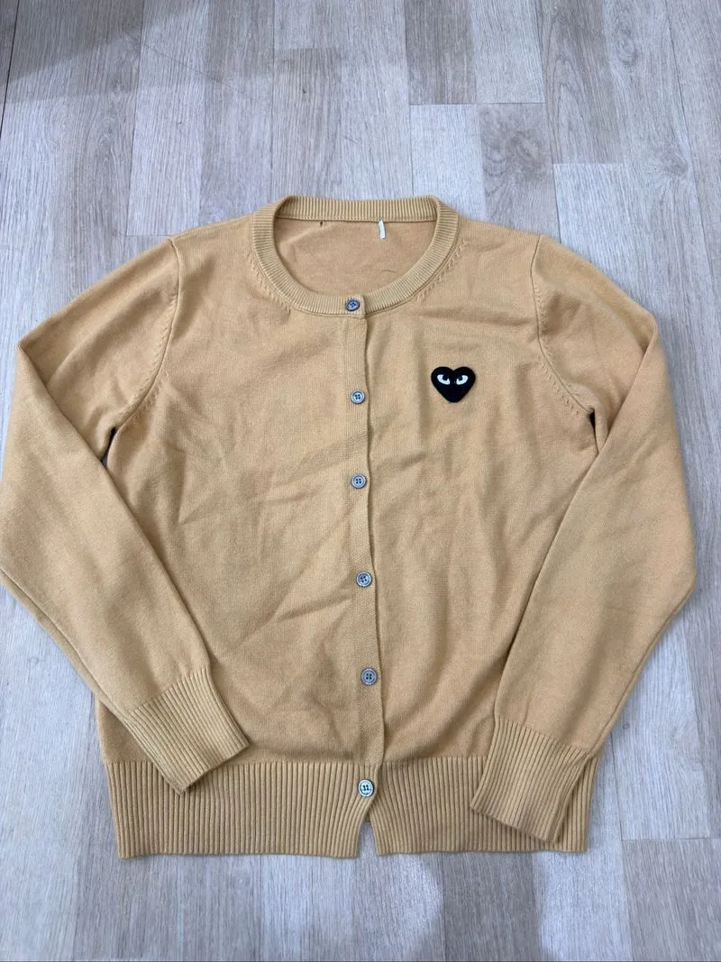 CDG cardigan cream photo 1