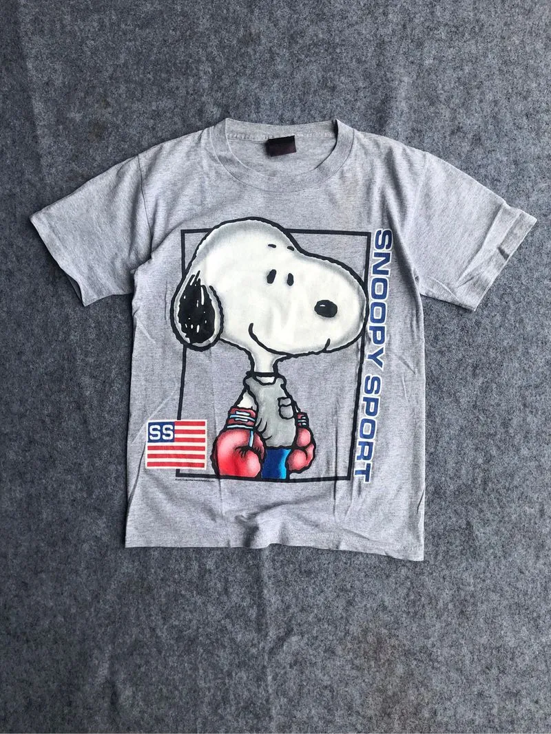snoopy sport vintage Tshirt photo 1