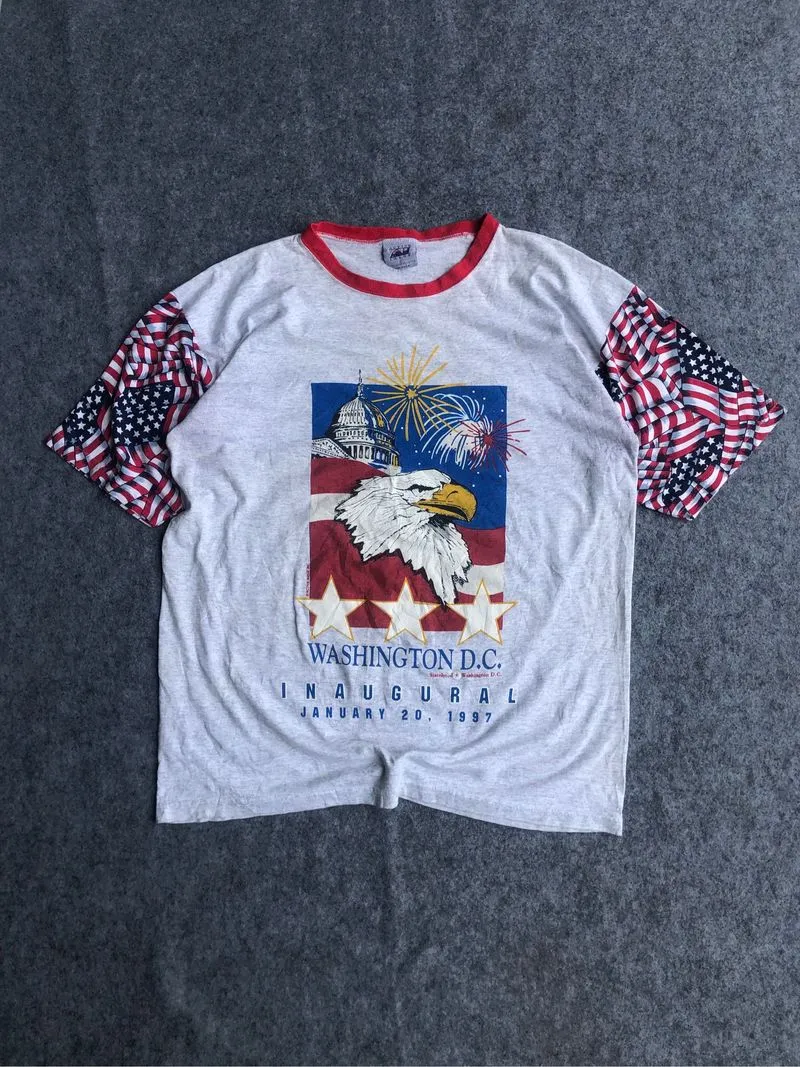 washington dc USA bintage tshirt 1997 photo 1