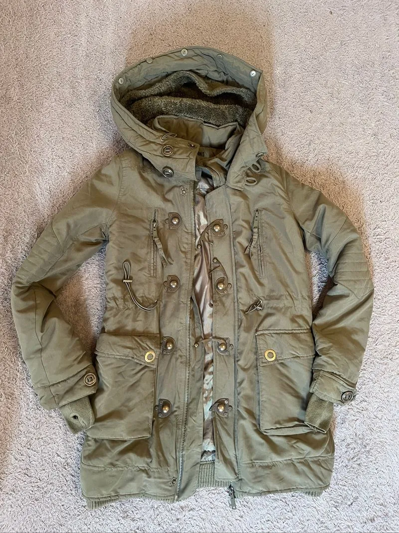 Olive green SLY Military Mod Coat photo 1