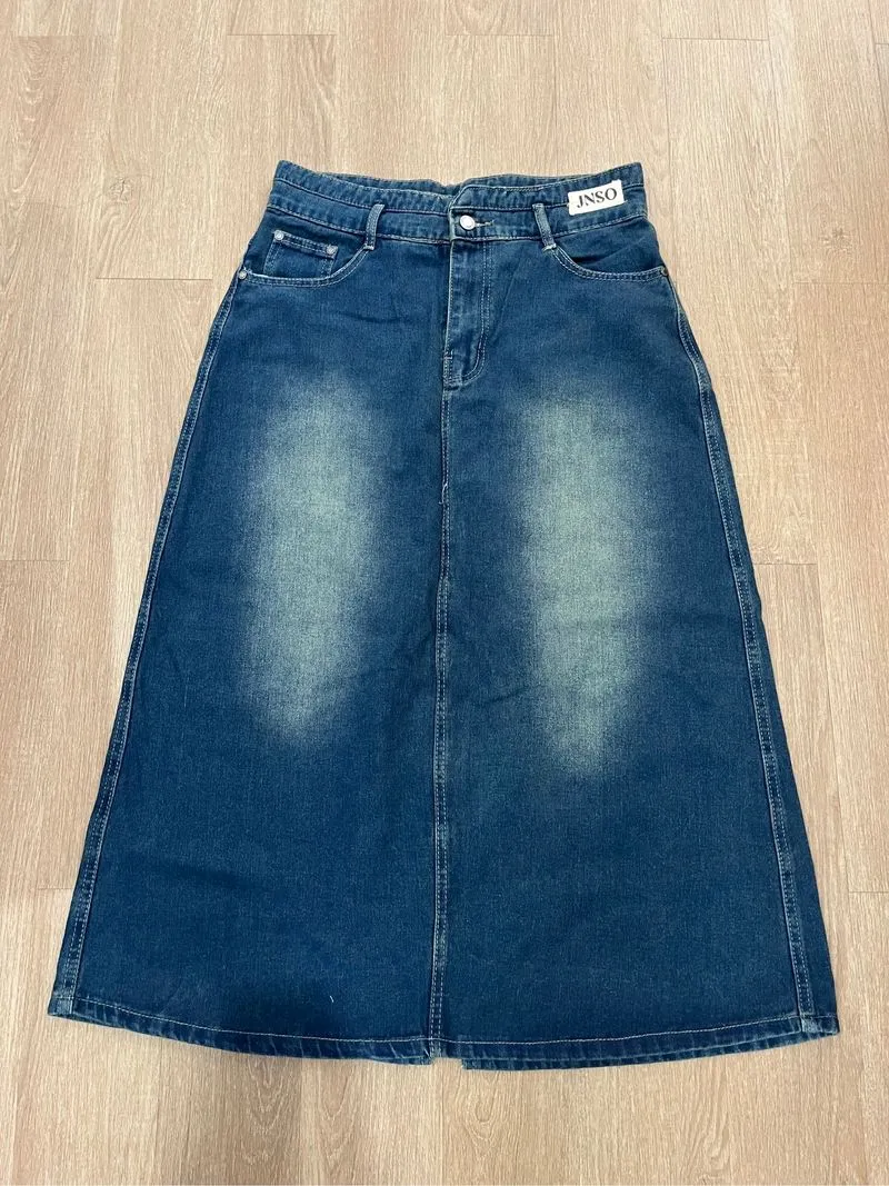 Rok jeans wanita photo 1
