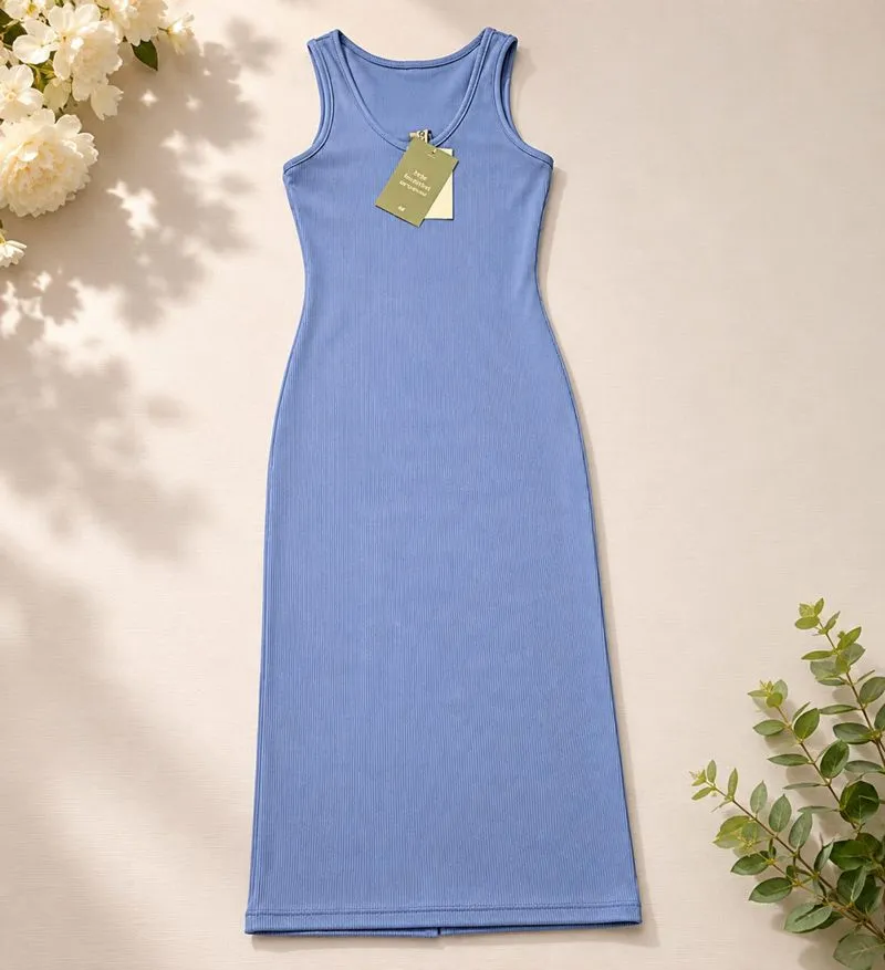 Dress bahan knit (adem ) tidak gatal dan panas photo 1