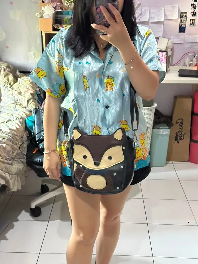 Black And Golden Animal Fox Bag (Japan) photo 1