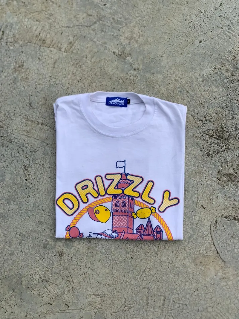 Casual T-shirt Pria white photo 1
