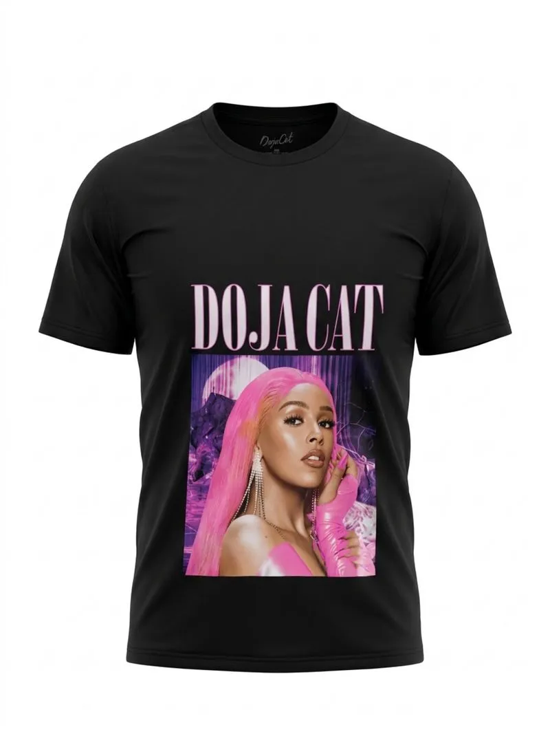 Kaos Dojacat, kaos band, band tee, casual style photo 1