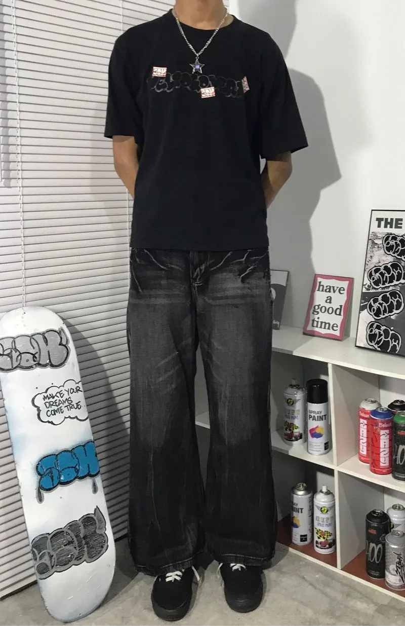 BAGGY JEANS BLACK photo 1