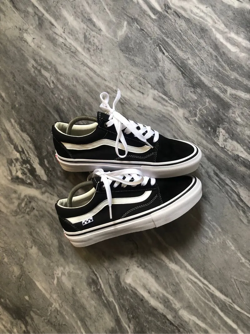 VANS OLDSKOL PROSKATE BLACKWHITE photo 1