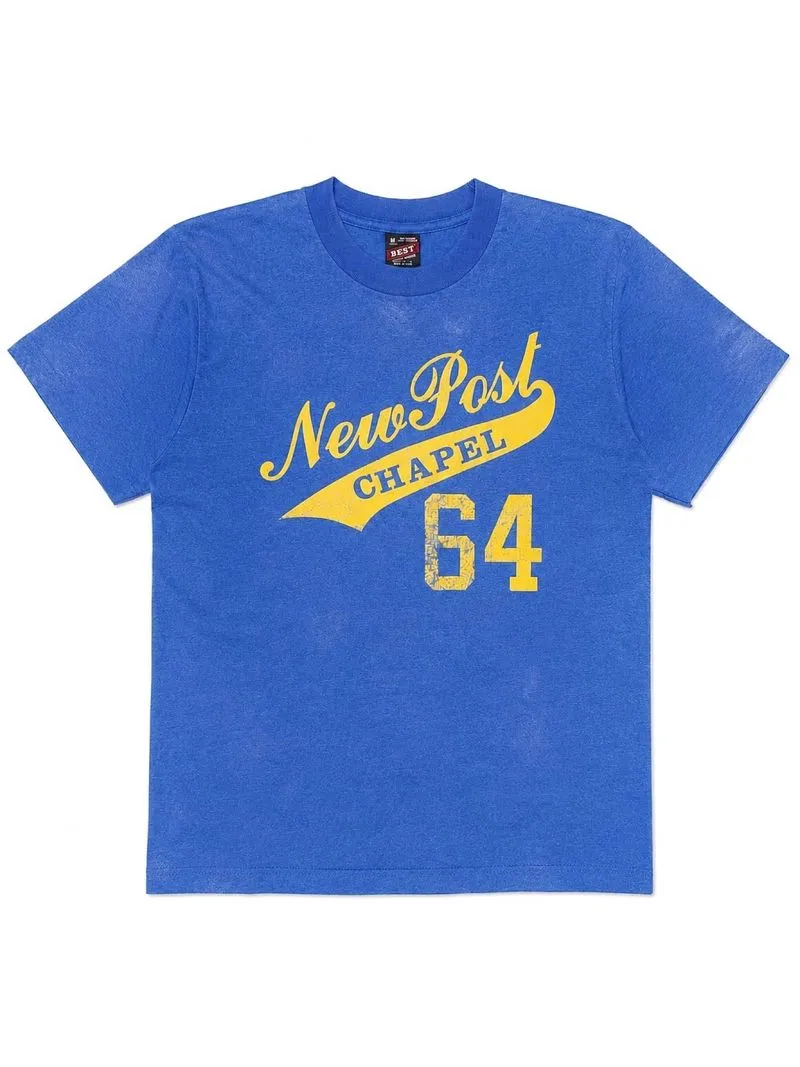 NEWPOST CHAPEL 64 1990s FRUIT OF THE LOOM TEE photo 1