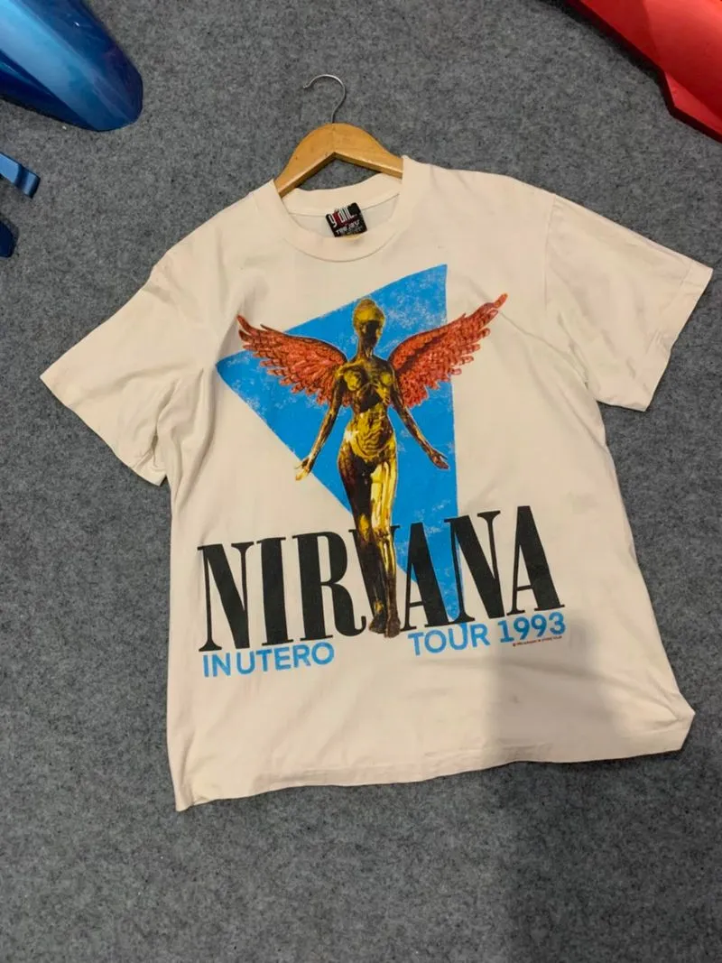 T-shirt Nirvana white photo 1