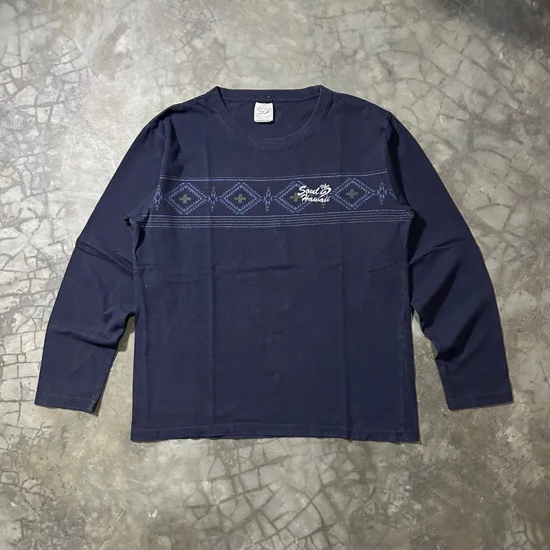 VINTAGE Y2K PIKO LONGSLEEVE HAWAIIAN LONGBOARD WEAR photo 1