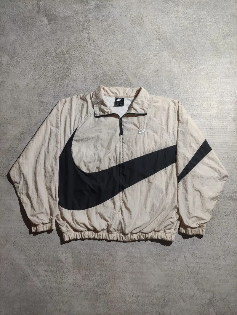 Nike big swoosh windbreaker jacket  photo 1
