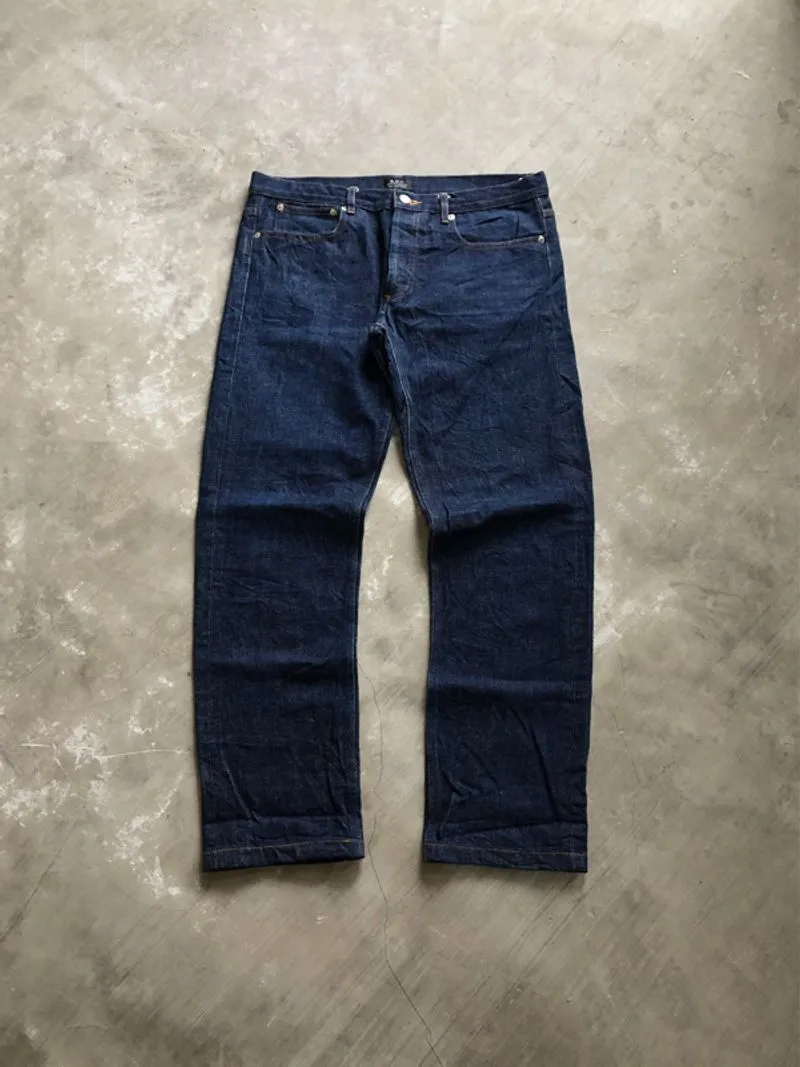 Celana jeans APC selvedge denim like new photo 1
