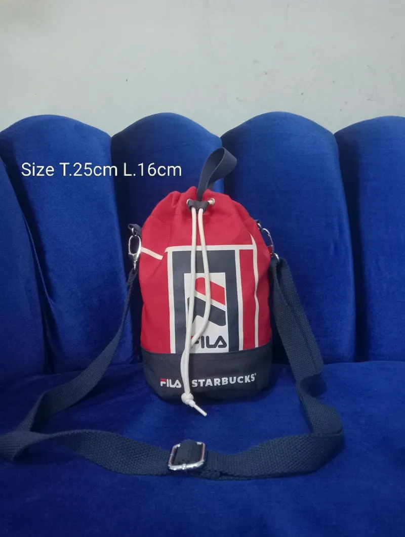 Tas selempang/slingbag serut tabung pria F1L4 X 5T4RBUK5 photo 1