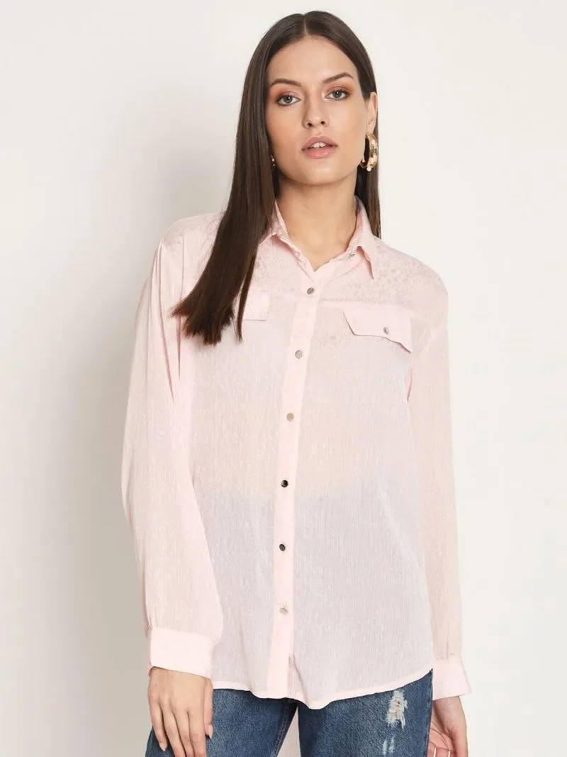 Kemeja pink cantik photo 1