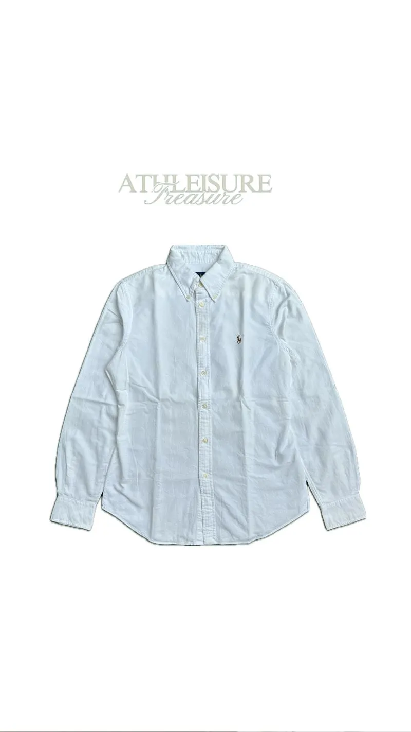 Polo Ralph Lauren Luxury Minimalist Formal shirt Pria white photo 1