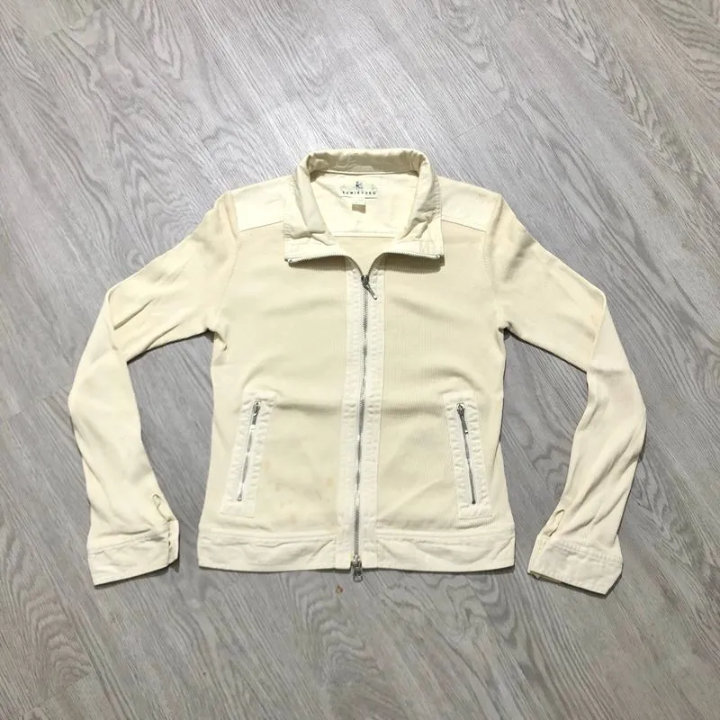 2000s Kumikyoku Corduroy Jacket Beauty Beast Beige photo 1