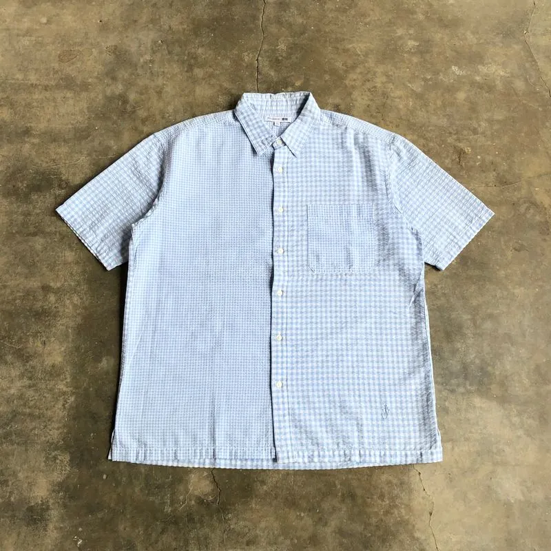 Uniqlo X JW Anderson Square Motif Button Up Shirt Designer photo 1