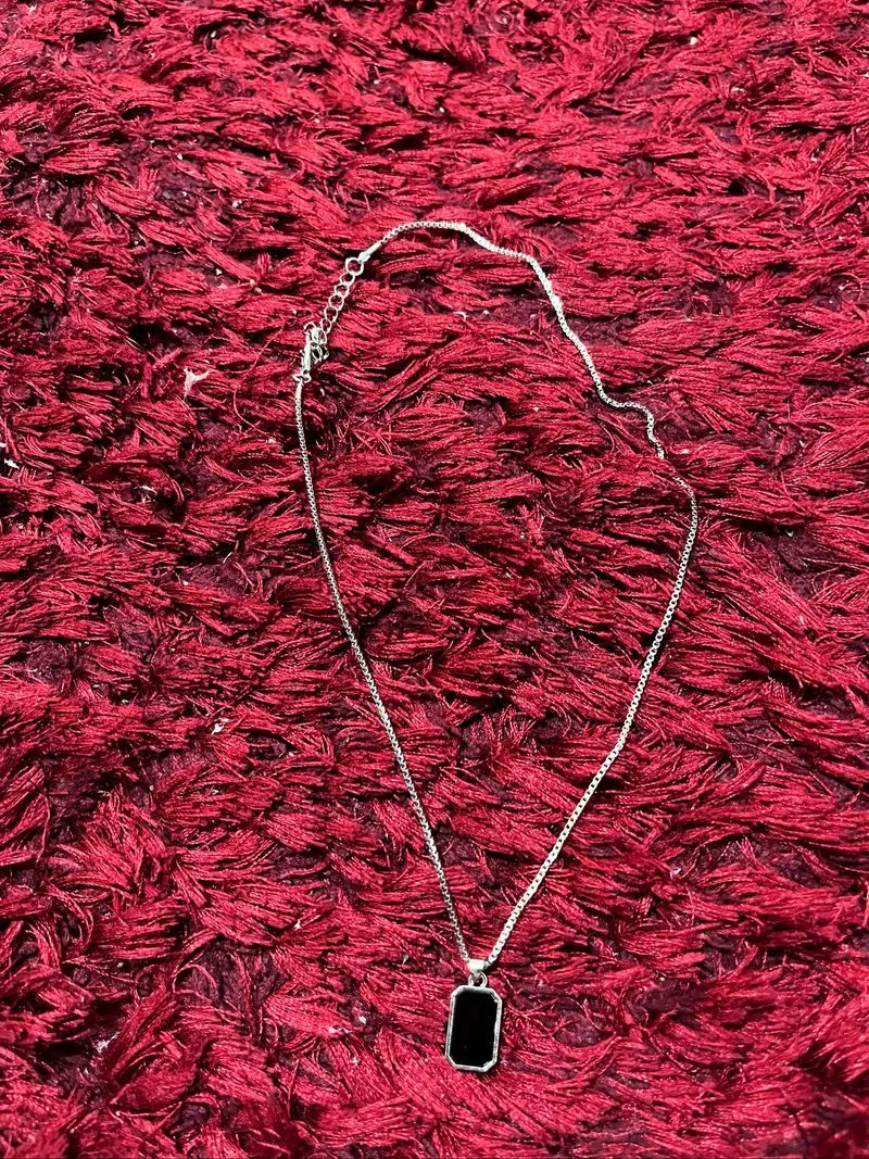 black stones necklaces  photo 1
