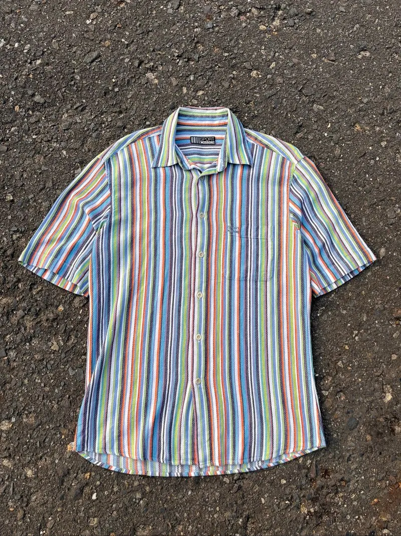 Vintage Missoni Sport Italy Kemeja Y2K photo 1