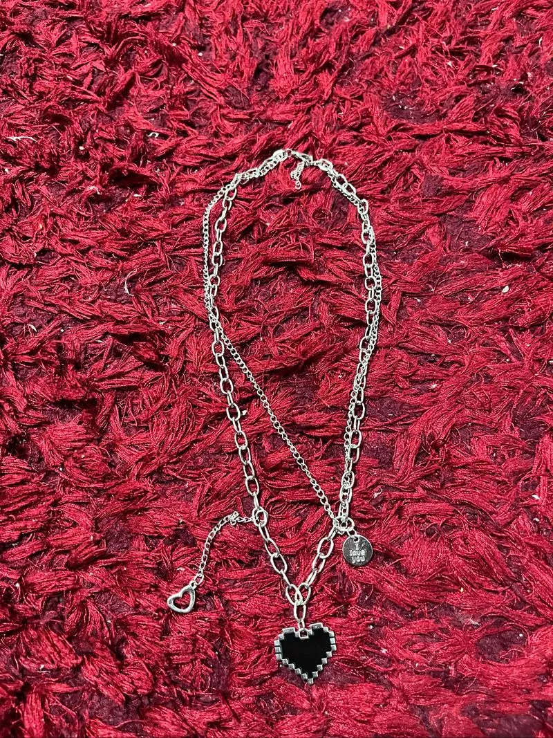black love logo necklace photo 1