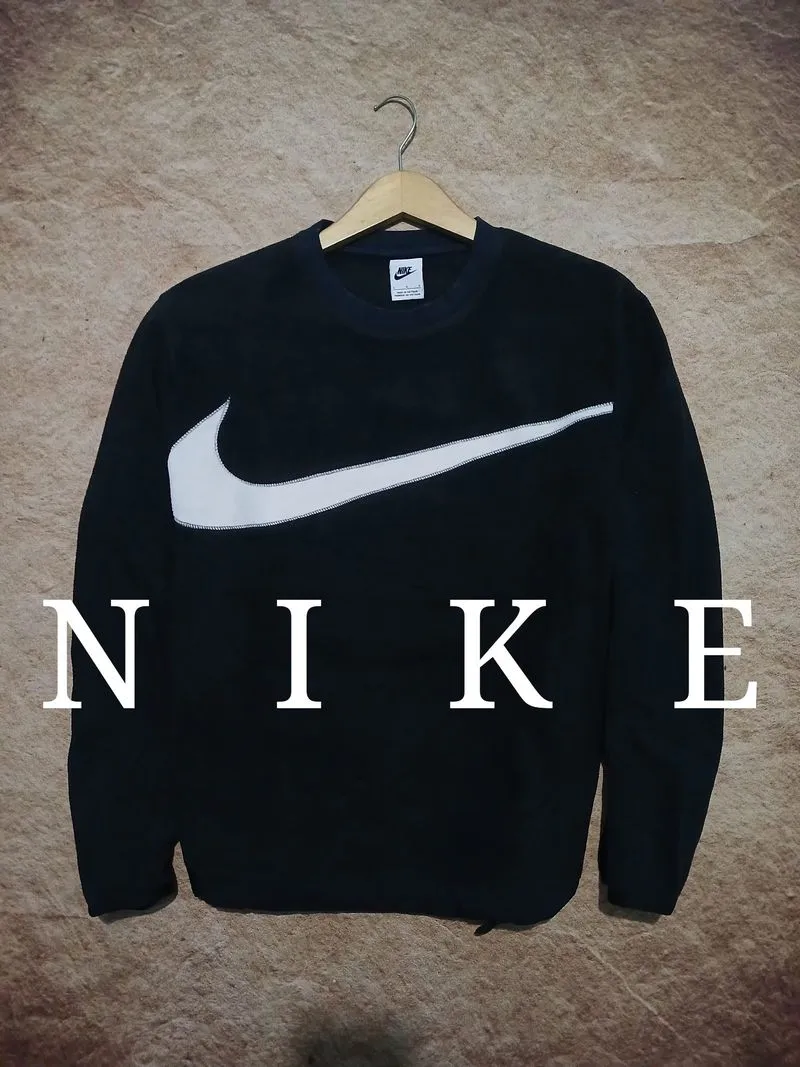 Nike big logo sweatshit second thrift original photo 1