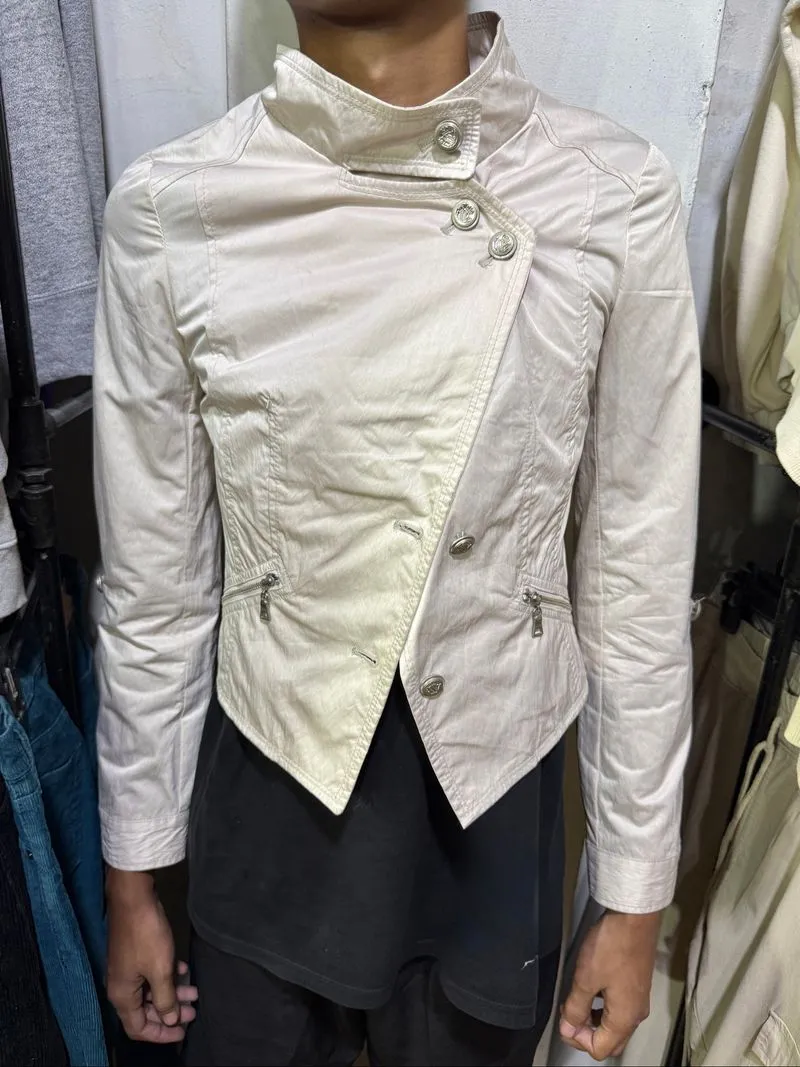 Vintage Y2K Napoleon Biker Cotton Jacket photo 1