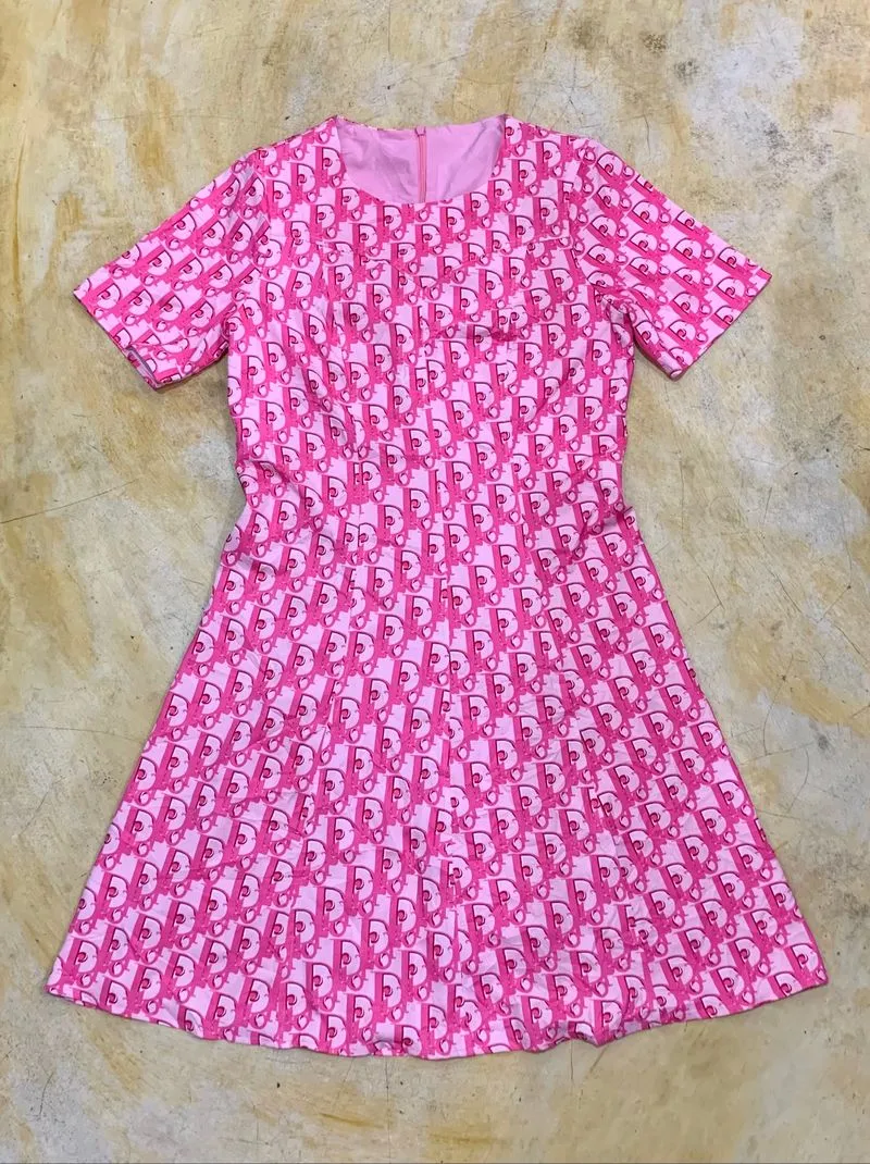 Christian  Dior Dress Pink photo 1