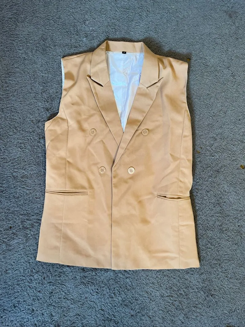 Outer Wanita Vest Blazer Bahan Jas photo 1