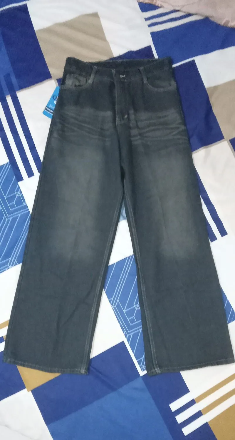 Baggy jeans blue retro photo 1
