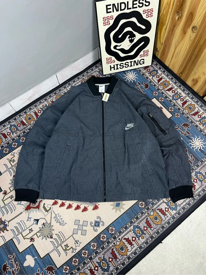 Nike Casual Harrington jacket Pria navy photo 1