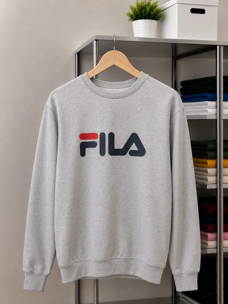 Fila Baju Lengan Panjang Crewneck Preloved photo 1