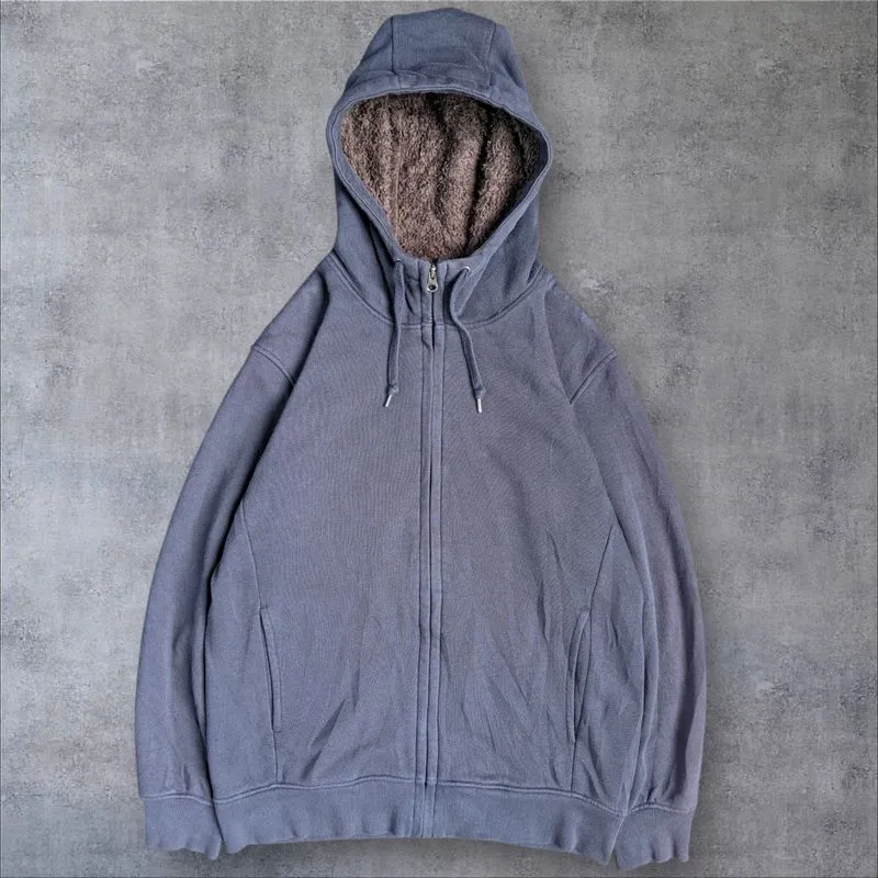 Hoodie Ziper Uniqlo Sherpa Dalam photo 1