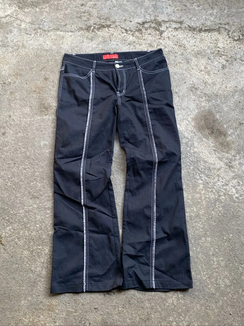 flare pants pecah pola photo 1