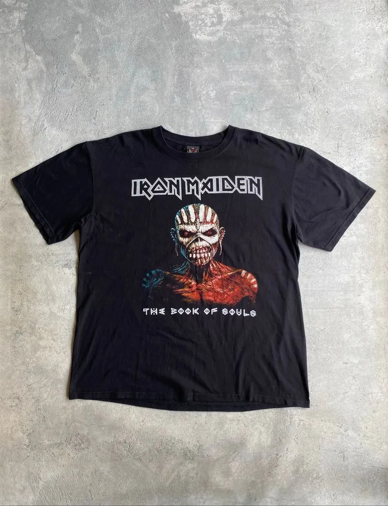 Iron Maiden “The Book Of Souls” Shirt Size XL photo 1