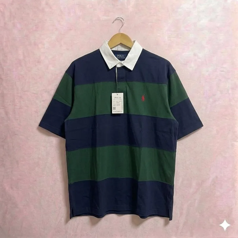GU Uniqlo Double Colour Boxy Oversized Regular Poloshirts photo 1