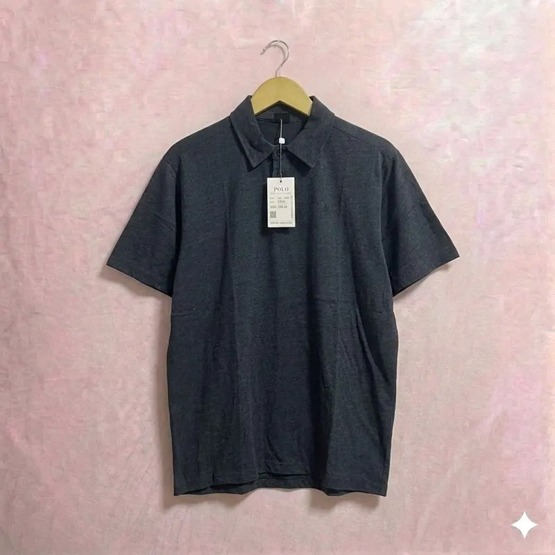 HURLEY Surfwear Charcoal Logo Regular Poloshirts photo 1