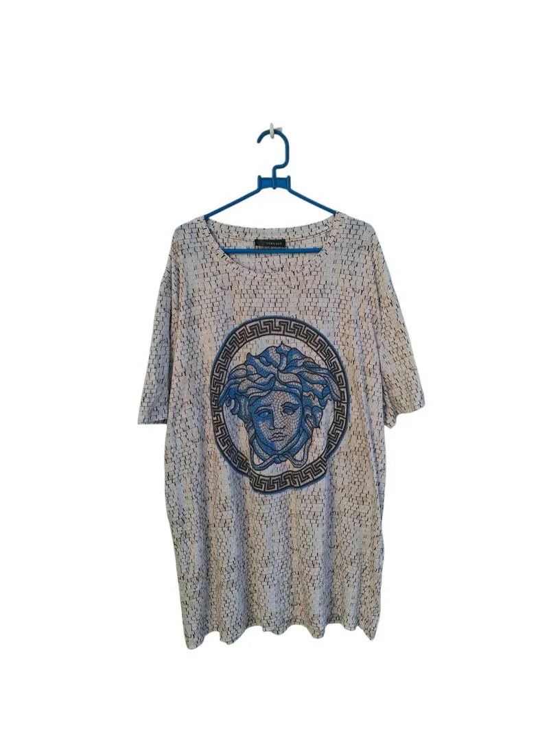 Gianni versace full print tshirt white photo 1