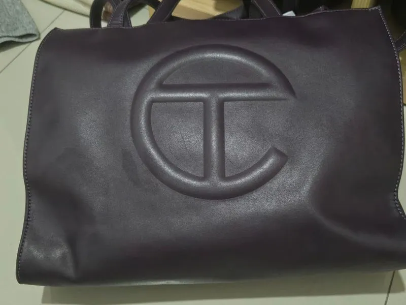 Telfar aubergine rare photo 1