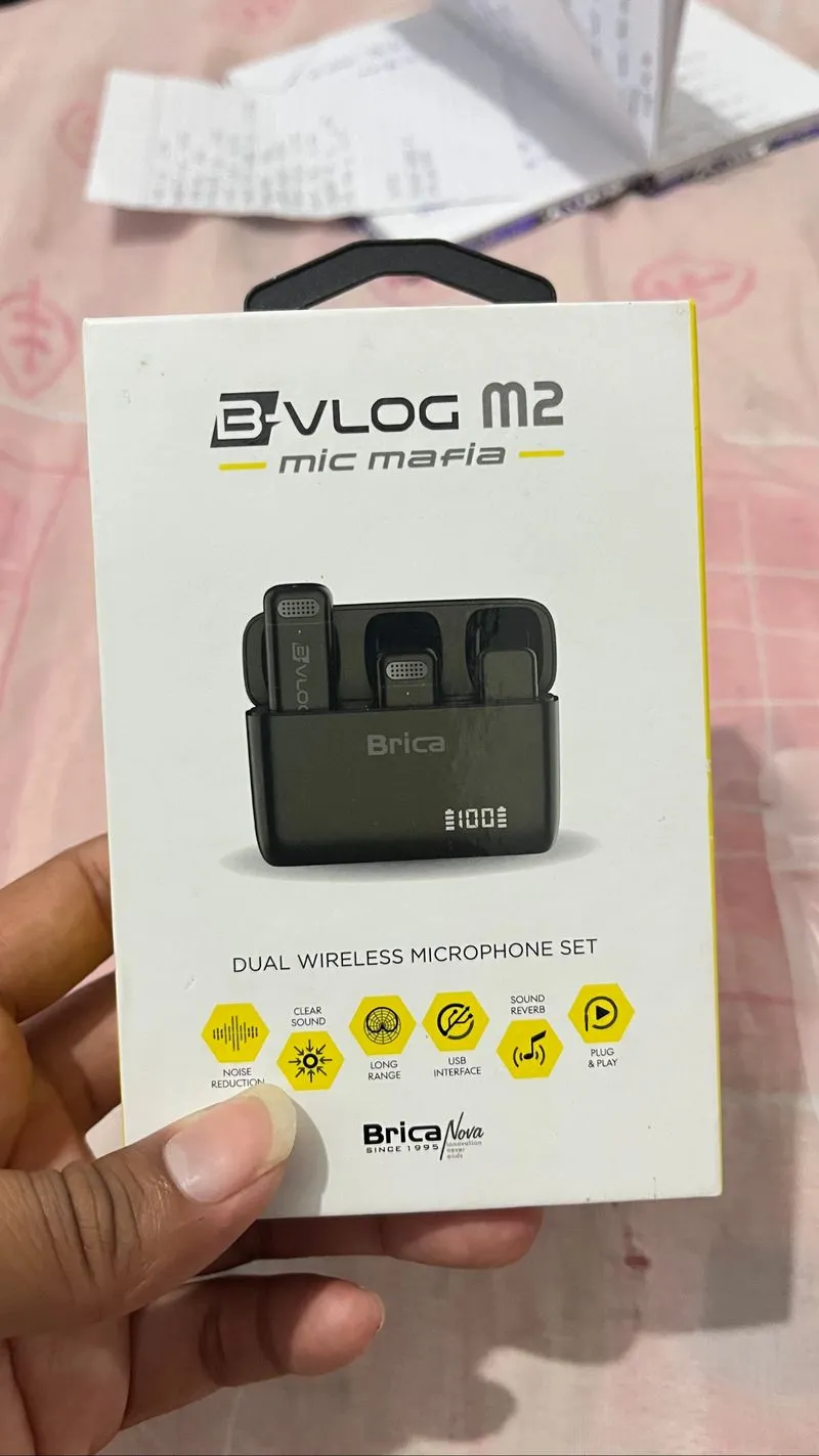 Mic Wireless BRICA type B-Vlog M2 photo 1