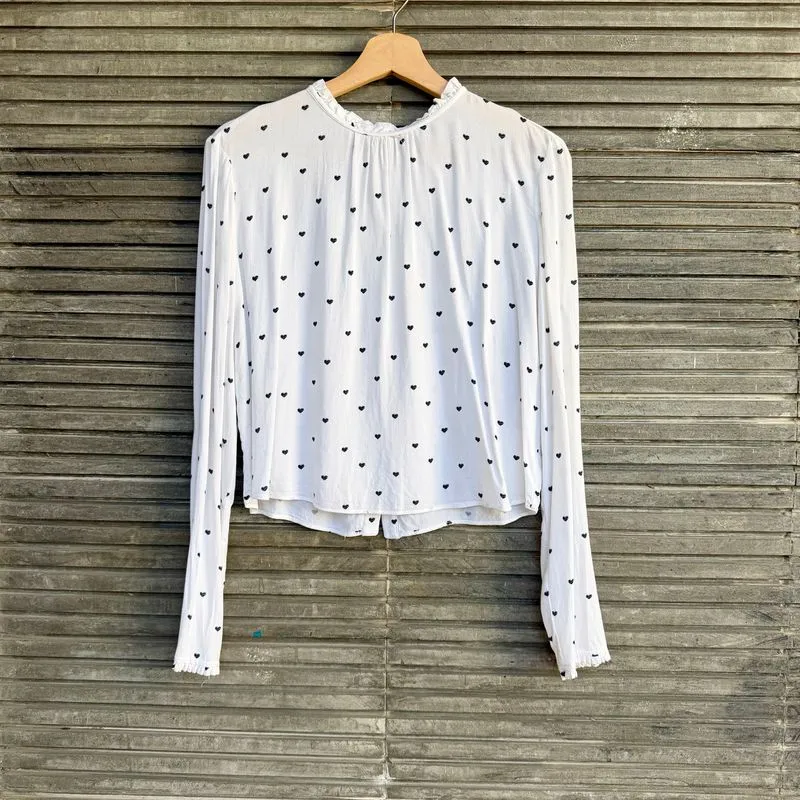 J159 - Blouse Long Sleeve Anak Bershka Girl photo 1