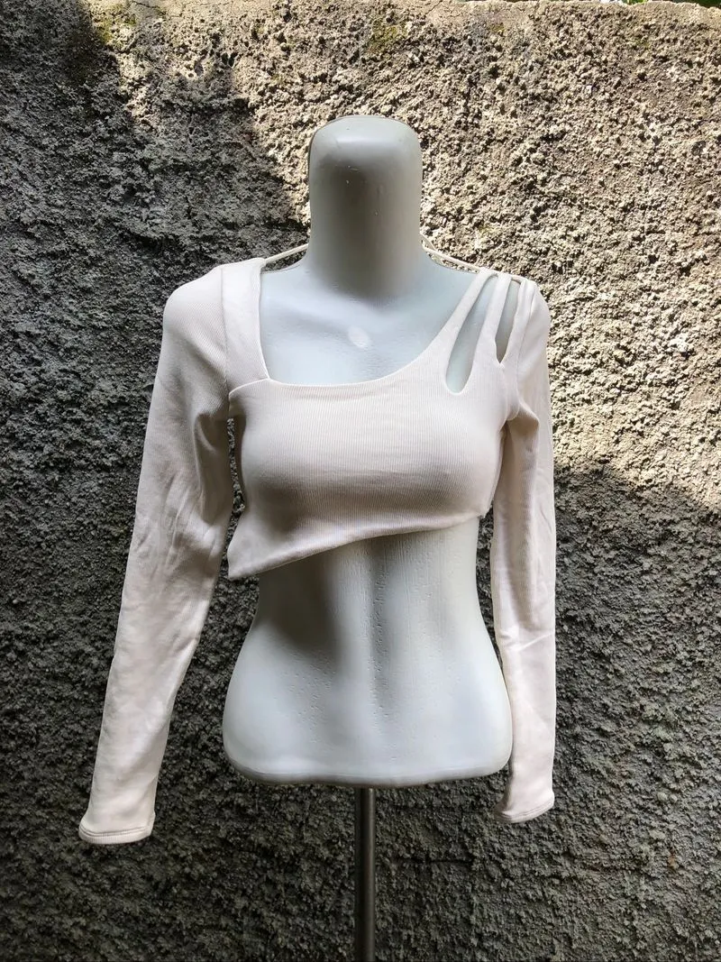 Oh polly cut out backless longsleeve  photo 1