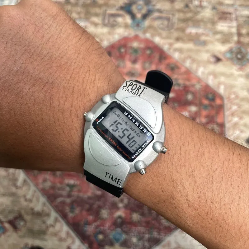 Jam Tangan Digital Sport Timer JDM unik jadul retro vintage photo 1