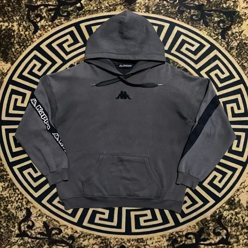Hoodie Kappa logo center taped photo 1