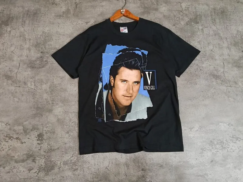 T-shirt 90s Vince Gill photo 1