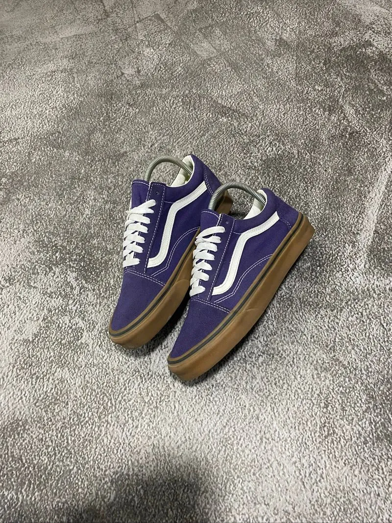 Vans oldskool purple gum sole photo 1