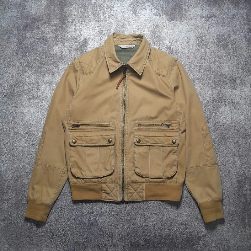 Jaket MANGO MAN | Bomber jaket/Military jaket/utility jaket photo 1