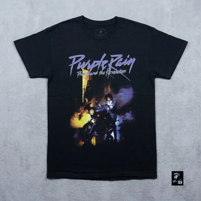 Kaos Movie Prince Purple Rain Motorcycle Official Unisex photo 1