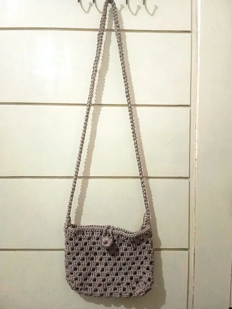 DIY Tas Selempang Rajut photo 1